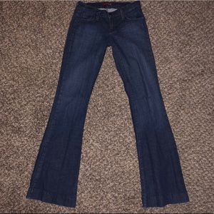 Flared Dark Wash Jeans